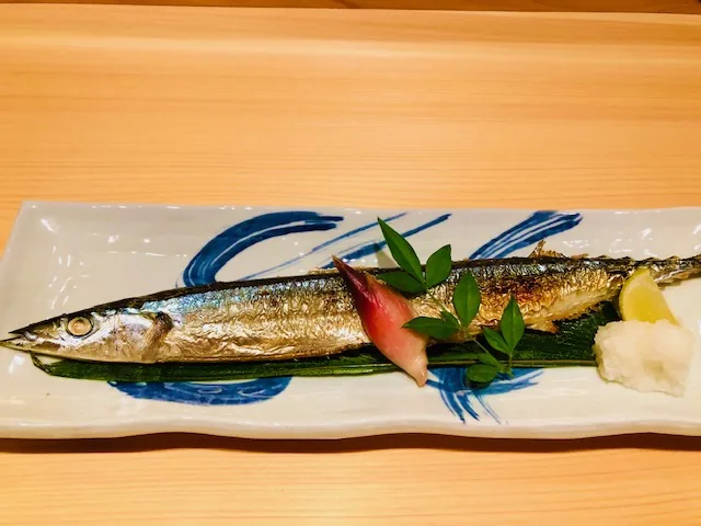 さんまの塩焼き